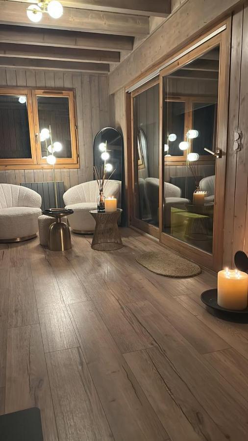 Chalet Luxueux Chatel Luaran gambar