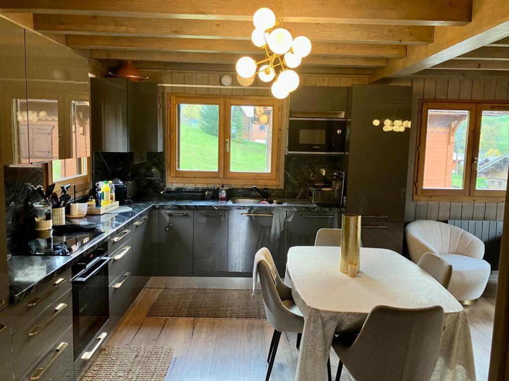 Chalet Luxueux Chatel Luaran gambar
